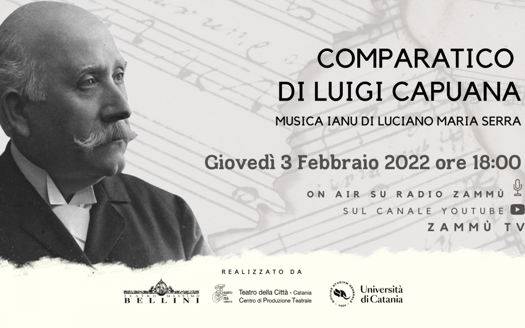 Comparatico di Luigi Capuana | Narratori e compositori di Sicilia
